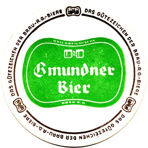 gmunden o-a gmundner rund 2a (rund215-brau ag-m logo-schwarzgrn) 